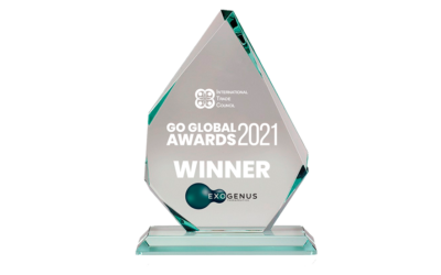Exogenus Therapeutics receives 1st Place in the category of BioTech at the 2021 Go Global Awards